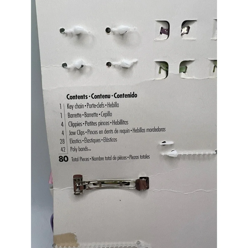 Y2K SCUNI Hair Accessories Kit Spring Time Easter 80 Pieces Butterfly Mini Clips